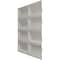 Ekena Millwork 19 5/8in. W x 19 5/8in. H Robin EnduraWall Decorative 3D Wall Panel Covers 2.67 Sq. Ft. WP20X20RBGBE - alternate 5